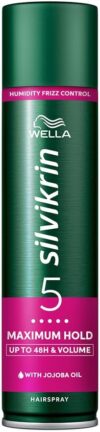 Wella Silvikrin Maximum Hold Hairspray, 400ml