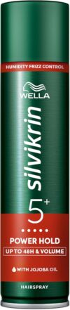 Wella Silvikrin Power Hold Hairspray, Orange, 400 ml (Pack of 1)