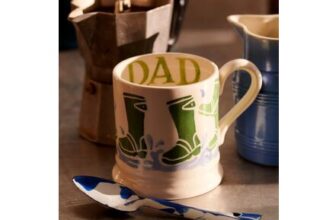 Wellies Dad 1/2 Pint Mug (Seconds Grade)