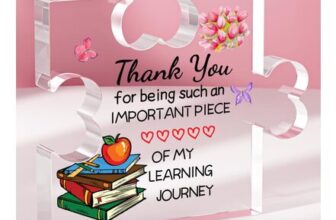 Welsky Engraved Acrylic Teacher Gift Plaque