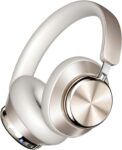 Wentronic Y03 Bluetooth Headphones Wireless Active Noise Cancelling Over Ear Headphones 48 Hours Playtime 6 EQ Music Mode High Sound Quality Headphones with Soft Ear Cushion – Starlight