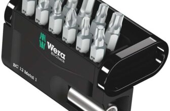 Wera 05057424001 Bit-Check 12 Metal 1 General Purpose Bit Set (12-Piece) inc bit holder