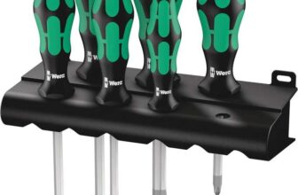 Wera 334 SK/6 Kraftform Plus Mixed Screwdriver Set 6 Pieces with rack