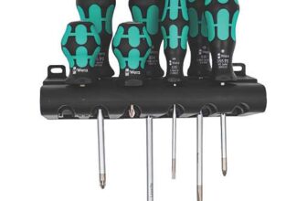 Wera Kraftform 300/7 Mix 1 Screwdriver Set, 7 Pieces – Free Click & Collect