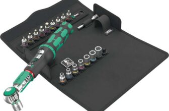 Wera Safe-Torque A 1 SHK Set 1, 1/4 Square Head, 2-12 Nm, 20-Piece Set – 05136073001