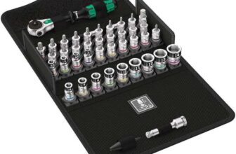 Wera Zyklop Speed 8100 SA All-In Ratchet Set, 1/4 Drive, Metric, 42pc, 05003755001