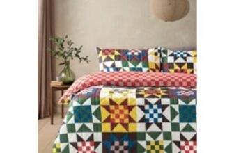 Western Pinsonic Patch King Duvet Set