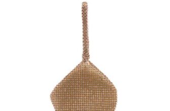 Wheres That from Rose Gold Nicki Diamante Mini Pouch Bag