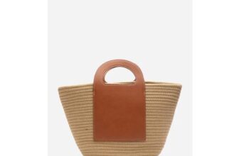 Wheres That from Terra Raffia Basket Bag