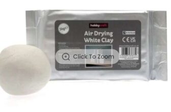 White Air Drying Clay 1kg – Free C&C