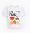 White Crochet Fruits Applique T-Shirt – Free C&C – 1-2 Years to 5-6 years