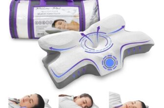 White GAVENO CAVAILIA Re Active Orthopedic Pillow