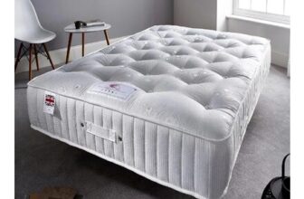 White Somnior Diamond 3000 Medium Firm Pocket Spring Mattress Two-Sided