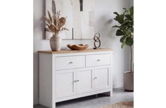 White Vida Designs Arlington 2-Drawer 3-Door Sideboard
