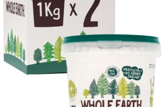 Whole Earth Original Crunchy 1 Kg Pack of, Peanut Butter, 2000 gram, (Pack of 2) – £9.35 S&S (£4.68/kg)