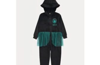 Wicked Elphaba Black Tutu Hooded Onesie