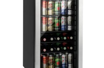 Willow Undercounter Drinks/Beer Fridge 98L with Triple Glazed Door