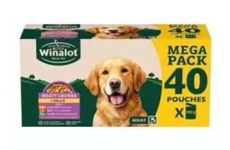 Winalot Meaty Chunks Mixed in Jelly Wet Dog Food 40x100g