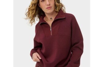 Wind down Textured Mix Half Zip