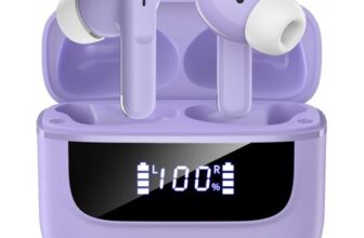 Wireless Earbuds Bluetooth 5.4 ENC 6-Mic IPX7 Waterproof