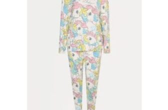 Womens My Little Pony Long Sleeve Pyjamas – Mixed Sizes – Free Click Collect