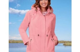Womens Pink Parka – Water Repellent