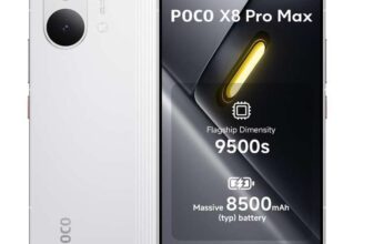 XIAOMI POCO X8 Pro MAX Smartphone 12512GB White Flagship Dimensity 9500s 6.83 1.5K 120Hz – Used Like New – Sold by Amazon Resale