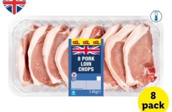 XXL 8 British Pork Chops