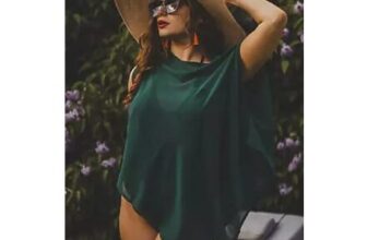 Xander Kostroma Forest Green Viscose Beach Coverup