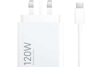 Xiaomi 120W Fast Hyper Charger UK Plug With USB-C 6A Cable MDY-14-EG – Sold by Buy.genuine