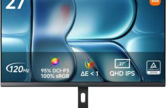 Xiaomi 2K Monitor A27Qi 2026, Mijia 27 IPS 2K 120Hz (with code) Xiaomi Tech World Store