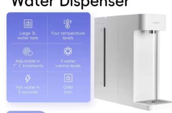 Xiaomi Instant Hot Water Dispenser, Mijia 3L Quick Heating Water Heated Dispenser – w/code sold by Xiaomi Tech World Store