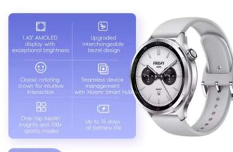 Xiaomi Watch S4, Interchangeable Bezel Design 1.43 AMOLED with Coupon sold by Xiaomi Tech World Store