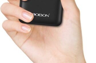 YOBON Power Bank 10000mAh Pocket Size Portable Charger Ultra Slim Mini External Battery Mobile Power Pack 2 Outputs for iPhone iPad Samsung Huawei Smart Phones Nintendo Switch Tablets and More