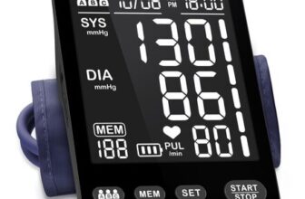 YONLO Upper Arm Blood Pressure Monitor with Large Display