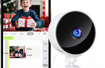 YOTON Indoor Camera for Baby Monitor, Pet/Dog Camera, House Security WiFi Camera, Privacy Mode, 2-Way Audio, Night Vision, Cloud/Local Storage, Easy Setup for Apartment & Family Use