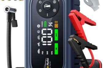 YaberAuto Jump Starter Power Pack 6500A with Air Compressor 150PSI with voucher and checkout discount – Sold by Karentop / FBA