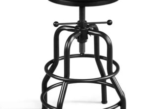 Yaheetech Industrial Bar Stool Height Adjustable – Prime Deal