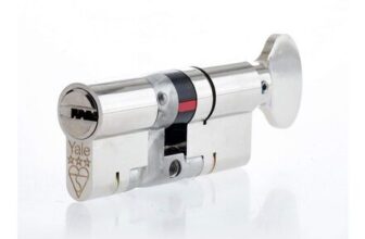 Yale Anti-Snap 3-Star Euro Thumbturn Cylinder, Nickel Finish, 40×40 (80mm)