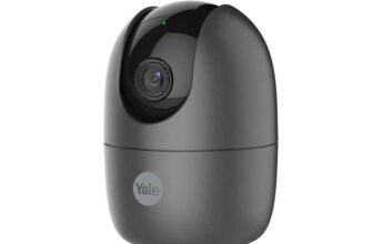 Yale SV-DPFX-B – Indoor Wi-Fi Camera – Pan and Tilt – Motion Detection