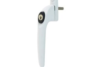 Yale White Zinc Alloy Window Lock,