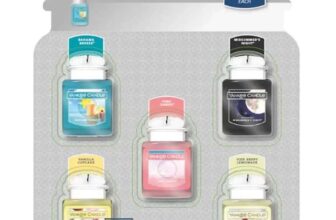 Yankee Candle Car Jar Ultimate Air Freshener Variety – Pack of 5 – instore