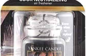Yankee Candle Car Jar Ultimate Scented Air Freshener Black Coconut Lasts up to 4 Weeks