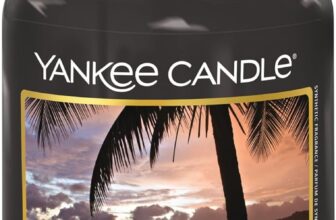 Yankee Candle Scented Candle Black Coconut Large Jar Long Burning Candles: up to 150 Hours Perfect Gifts for Women