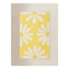 Yellow Daisy Cotton Bath Mat