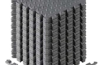 Yes4All 30×30 cm Up to 36 Sq.ft Set 6/12/30 EVA Foam Floor Tiles, Interlocking Floor Mat