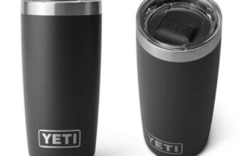 Yeti Rambler 10oz Tumbler with Magslider Lid, Black – Various Other Colours £16 w/Code