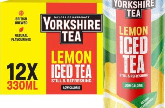 Yorkshire Tea Lemon Iced Tea, 330ml (Pack of 12)