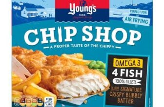 Youngs 4 Chip Shop Omega 3 Fish Fillets