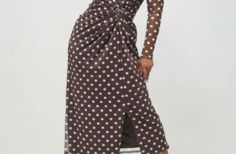 Yours Polka Dot Maxi Dress, Sizes 22 – 28 – Sold By Yours Clothing